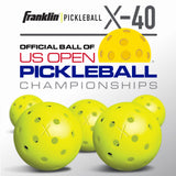 X-40 Outdoor Pickleballs - 3 Pack