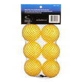 Pickleball OutdoorBall, 6-Pack, Optic Yellow