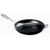 Steel Frying Pan with Folding Handle