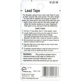 Lead Tape 72 in. Carded Pack